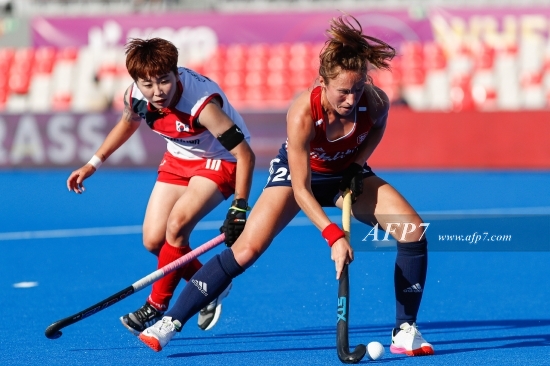 ENGLAND V KOREA - FIH HOCKEY WOMEN WORLD CUP