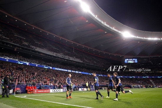 FOOTBALL - CHAMPIONS LEAGUE - AT MADRID V INTER