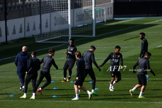FOOTBALL - CHAMPIONS LEAGUE - REAL MADRID TRAINING DAY