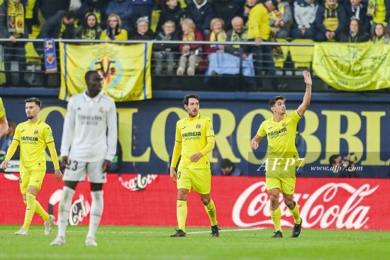 FOOTBALL - LA LIGA SANTANDER - VILLARREAL CF V REAL MADRID