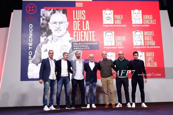 FOOTBALL - SPAIN - LUIS DE LA FUENTE PRESENTATION FOR SPAIN