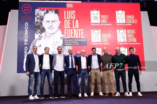 FOOTBALL - SPAIN - LUIS DE LA FUENTE PRESENTATION FOR SPAIN