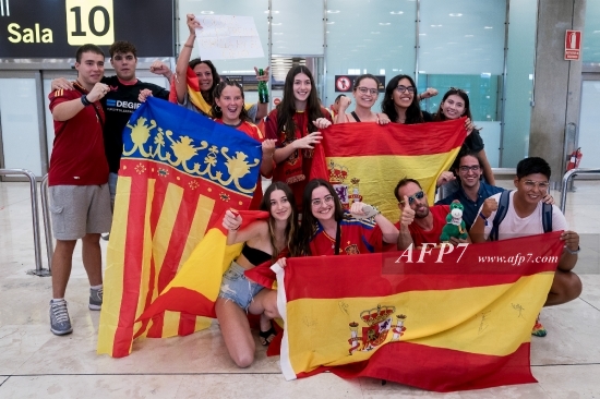 FOOTBALL - SPAIN WOMEN TEAM RECEPTION IN MADRID