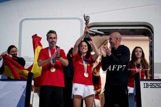 FOOTBALL - SPAIN WOMEN TEAM RECEPTION IN MADRID
