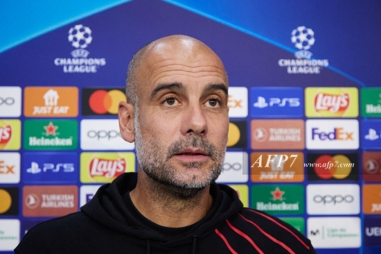 FOOTBALL - UEFA CHAMPIONS - PRESS CONFERENCE MANCHESTER CITY