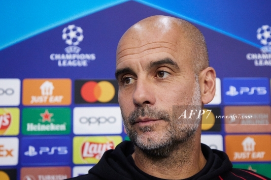 FOOTBALL - UEFA CHAMPIONS - PRESS CONFERENCE MANCHESTER CITY