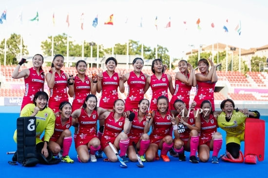 JAPAN V KOREA - FIH HOCKEY WOMEN WORLD CUP