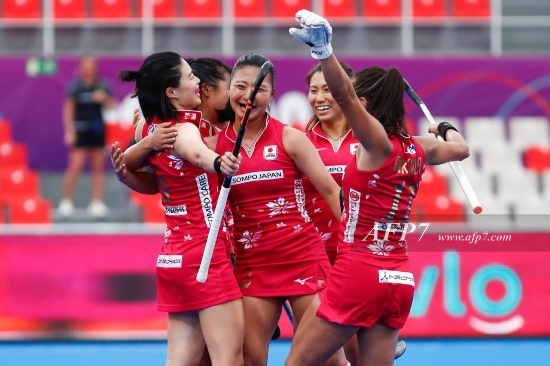 JAPAN V SOUTH AFRICA - FIH HOCKEY WOMEN WORLD CUP