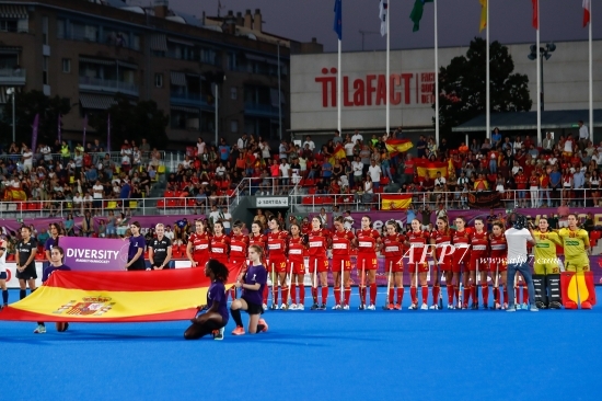 KOREA V SPAIN - FIH HOCKEY WOMEN WORLD CUP