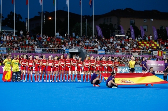SPAIN V ARGENTINA - FIH HOCKEY WOMEN WORLD CUP