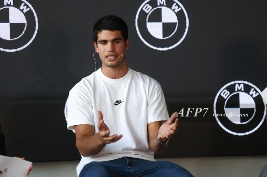 TENNIS - BMW PRESENTS SPONSORSHIP TO CARLOS ALCARAZ