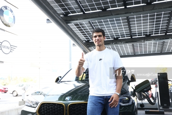 TENNIS - BMW PRESENTS SPONSORSHIP TO CARLOS ALCARAZ